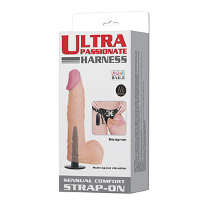 Fantastic Strap-On 6.5 inch cock with vibrator