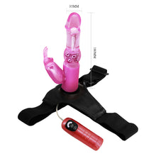 Load image into Gallery viewer, Strap-on Multi-Speed Vibrator &amp; Rotator