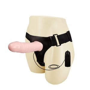 Hollow Strap-On with Multi-Speed Vibration - Men's Pants