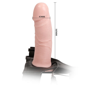 Hollow Strap-On with Multi-Speed Vibration - Men's Pants
