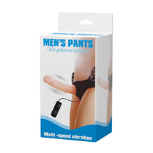 Load image into Gallery viewer, Hollow Strap-On with Multi-Speed Vibration - Men&#39;s Pants