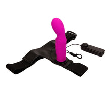 Load image into Gallery viewer, Strap-on with Multi Speed Luxuriously Soft Silicone Dildo