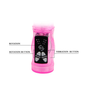 Thrusting Dildo Massager Vibrator - Happy Angel