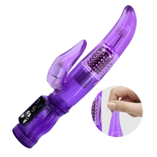 Load image into Gallery viewer, Vibrating Wand Rotating G-spot Dildo With Beads