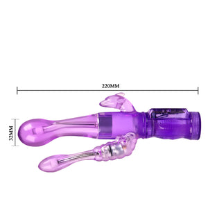 Rabbit Vibrator with an Anal Stimulator
