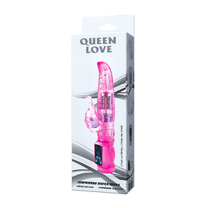 Tingly Clitoral Teaser Vibrator Rotating Beads - Queen Love
