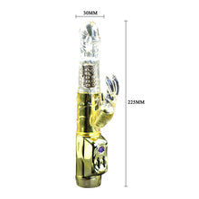 Load image into Gallery viewer, Multi-speed Vibration and Rotation Gold Coating