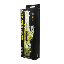 Load image into Gallery viewer, Multi-speed Vibration and Rotation Gold Coating