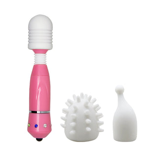 10 Speed Vibrator 3 Types Silicone Caps