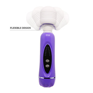 Massager 12 Functions 3 Types Silicone Caps
