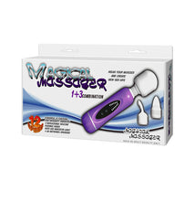 Load image into Gallery viewer, Massager 12 Functions 3 Types Silicone Caps