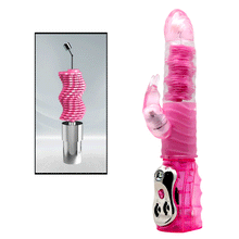 Load image into Gallery viewer, Multi-Speed Vibration and Waves - Rabbit Vibrator