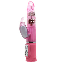Load image into Gallery viewer, Rack Bunny Vibrator Dual-actions Metal Beads