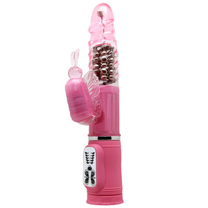 Rotating Vibe G-spot Clitoral Dual Wand 5-function