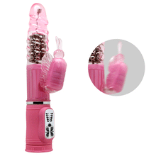 Load image into Gallery viewer, Rotating Vibe G-spot Clitoral Dual Wand 5-function