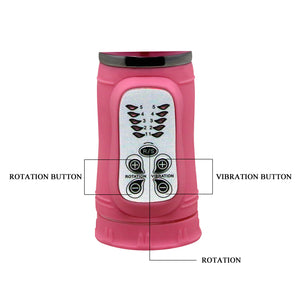 Rotating Vibe G-spot Clitoral Dual Wand 5-function