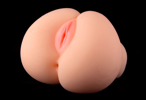 3D Realistic Big Ass Anal Sex Dolls Vagina Pussy Male Masturbator Toy-2 Channels
