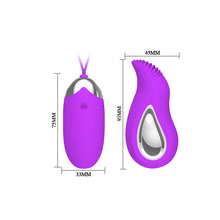 Load image into Gallery viewer, 12 Functions of Vibrator Remote controller with vibrating functions silicone