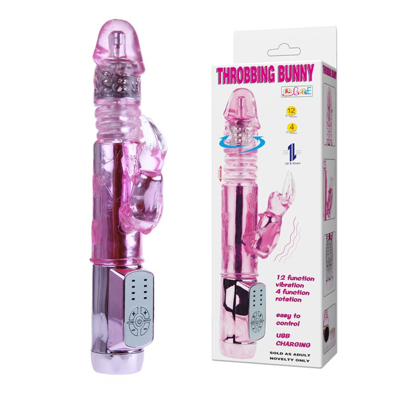 USB Charging Up & Down Vibration Throbbing Bunny