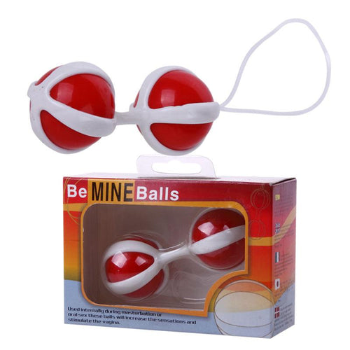 Anal Balls - Red&white Color
