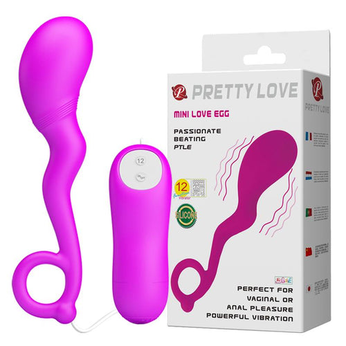12 Speed Love Egg Vibrator Vaginal Anal Pleasure
