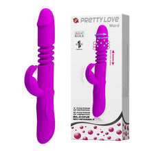 Load image into Gallery viewer, PRETTY LOVE Large Range UP&amp;DOWN 4-Rotation 12-Function Rabbit Vibrator