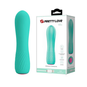 Mini Silicone Vibrator 12 Functions of Vibration Rechargeable