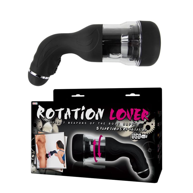 Rotation Lover - Textured designed sleeve for male's satisfaction