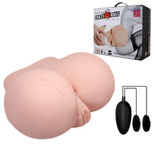 Load image into Gallery viewer, Men&#39;s Masturbator toy Tighten Shrink double vibrating bullets