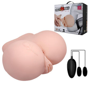 Men's Masturbator toy Tighten Shrink double vibrating bullets