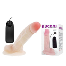 Load image into Gallery viewer, Realistic Vibrating Rotate Suction Dildo
