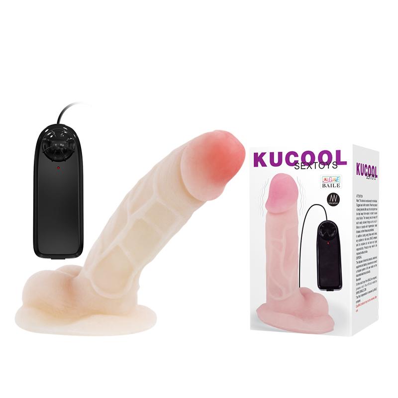 Realistic Vibrating Rotate Suction Dildo