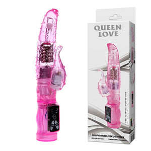 Tingly Clitoral Teaser Vibrator Rotating Beads - Queen Love