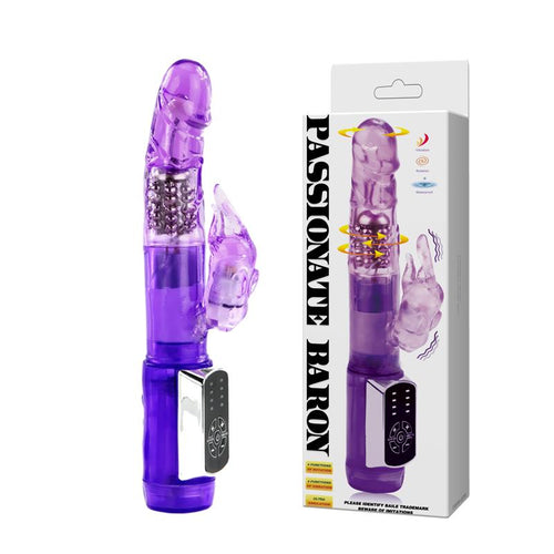 Passionate Baron Rotating Clit Vibrator Sex Toy