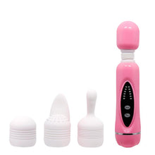 Load image into Gallery viewer, Massager 12 Functions 3 Types Silicone Caps