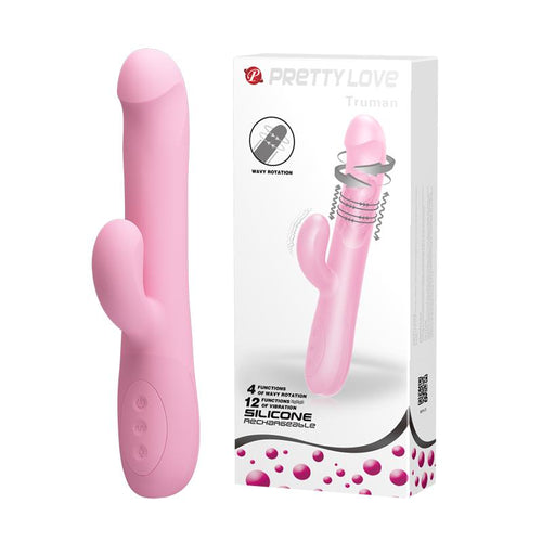 12 Functions of Vibrator 4 Functions of Wavy Rotation USB rechargeable