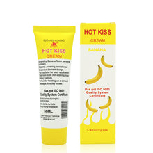 Load image into Gallery viewer, HOTKISS Body Lubricant Water Based Liquid Safe Fruity Lubricating Oil - Banana