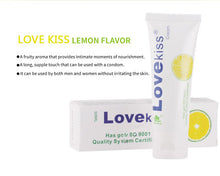 Load image into Gallery viewer, HOTKISS Body Lubricant Water Based Liquid Safe Fruity Lubricating Oil - Lemon