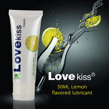 Load image into Gallery viewer, HOTKISS Body Lubricant Water Based Liquid Safe Fruity Lubricating Oil - Lemon