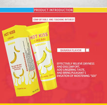 Load image into Gallery viewer, HOTKISS Body Lubricant Water Based Liquid Safe Fruity Lubricating Oil - Banana